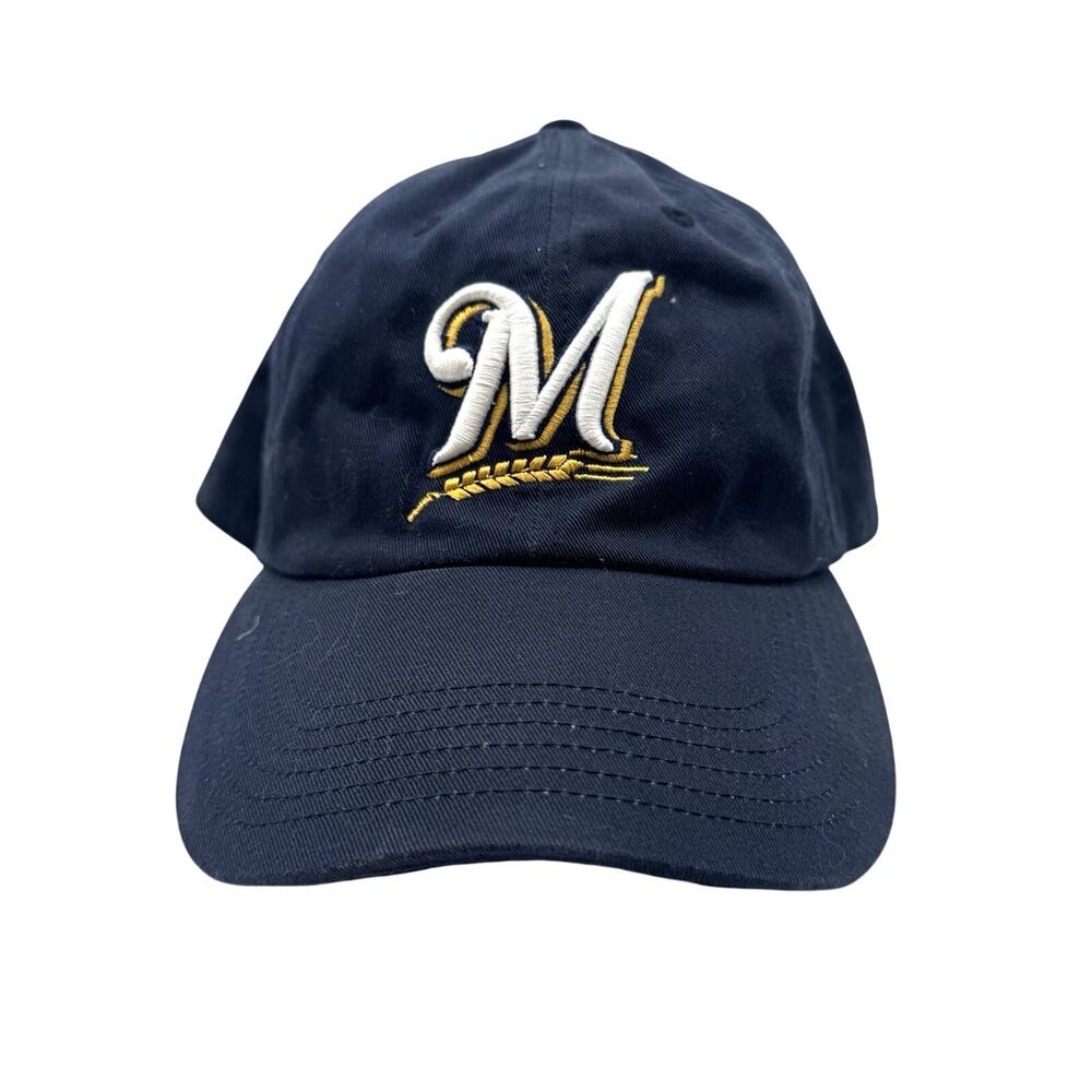 Genuine Major League Baseball Merchandise Navy Blue Ball Cap Milwaukee Brewers